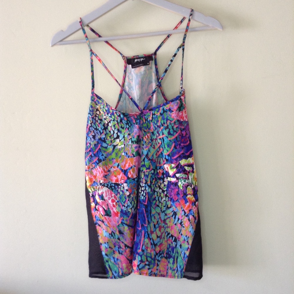 Nasty Gal Colorful Tank Top